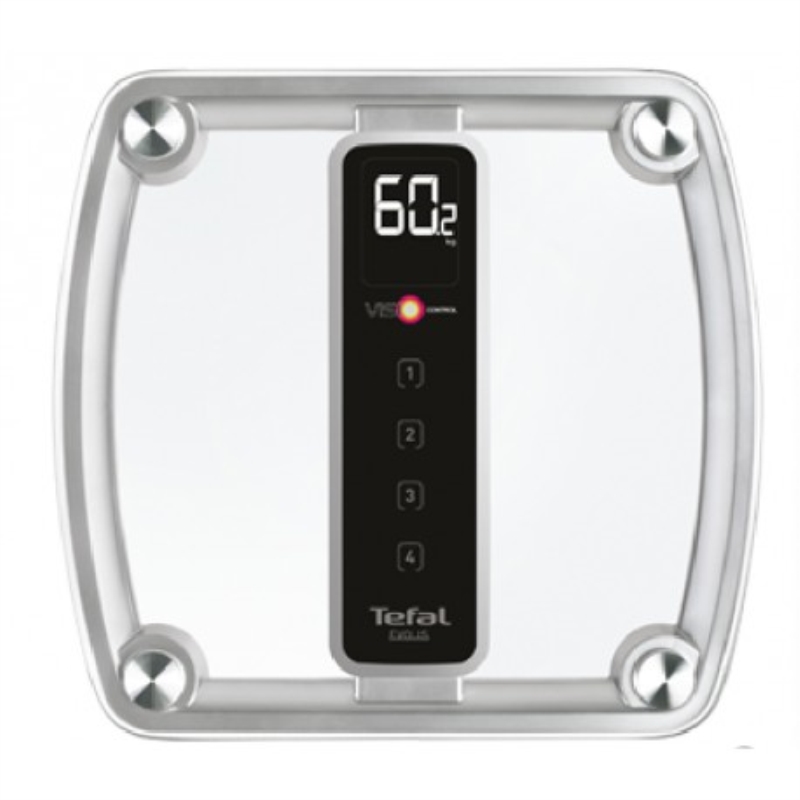 TEFAL Bilancia pesapersone elettronica Tefal Evolis 3 vetro trasparente